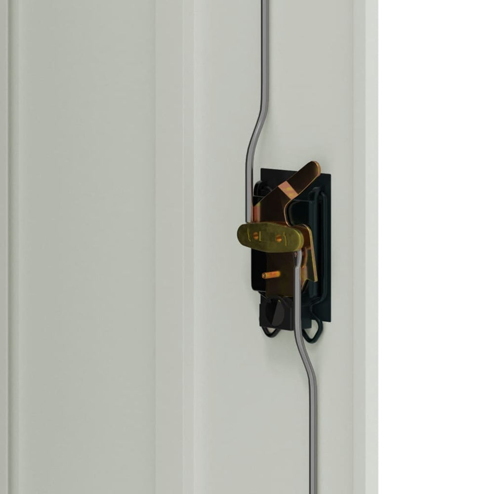 Archiefkast 90x40x70 cm staal lichtgrijs MeubelReus