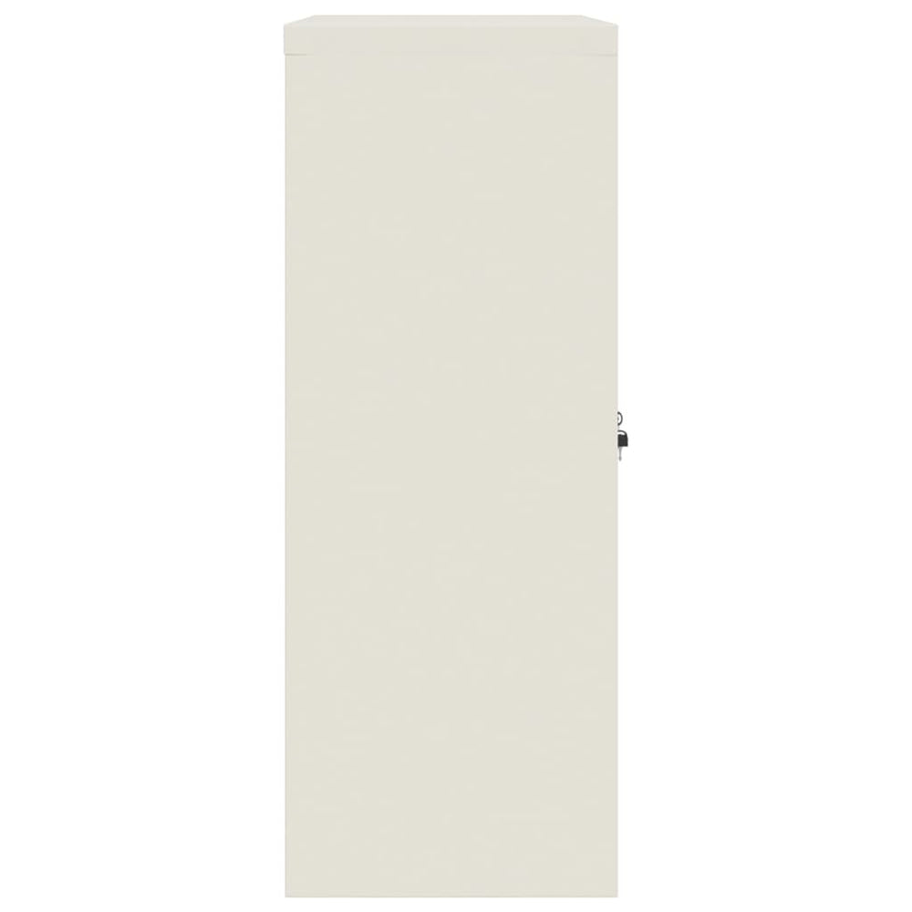 Archiefkast 90x40x105 cm staal wit MeubelReus