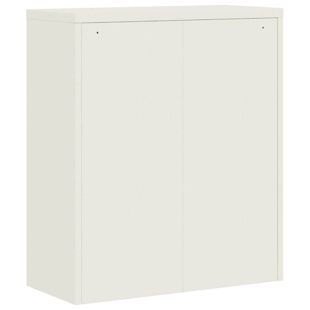 Archiefkast 90x40x105 cm staal wit MeubelReus