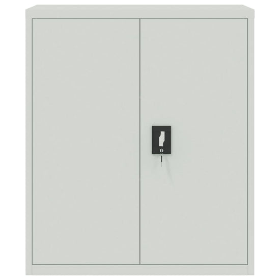 Archiefkast 90x40x105 cm staal lichtgrijs MeubelReus