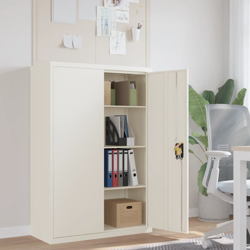 Archiefkast 90x40x140 cm staal wit MeubelReus
