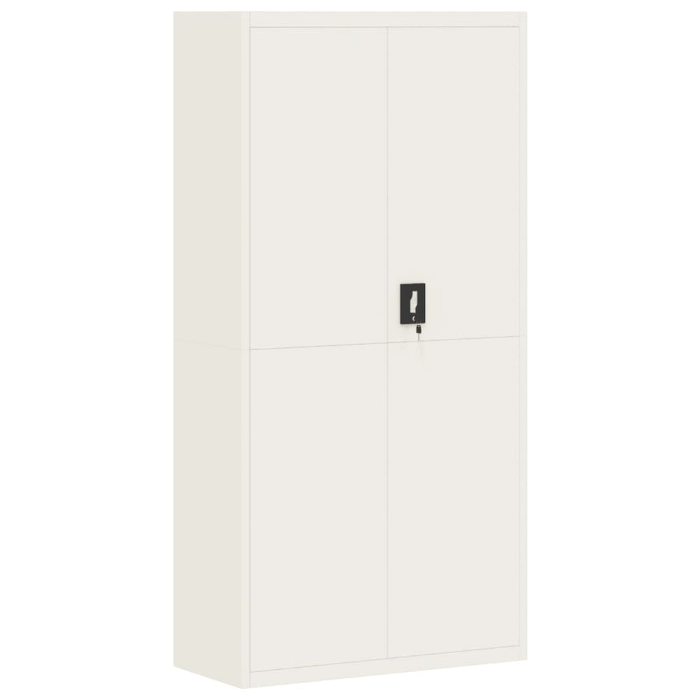 Archiefkast 90x40x180 cm staal wit MeubelReus