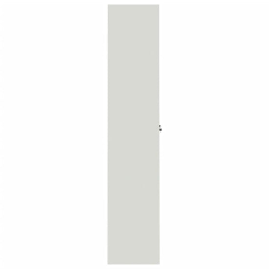 Archiefkast 90x40x200 cm staal lichtgrijs MeubelReus