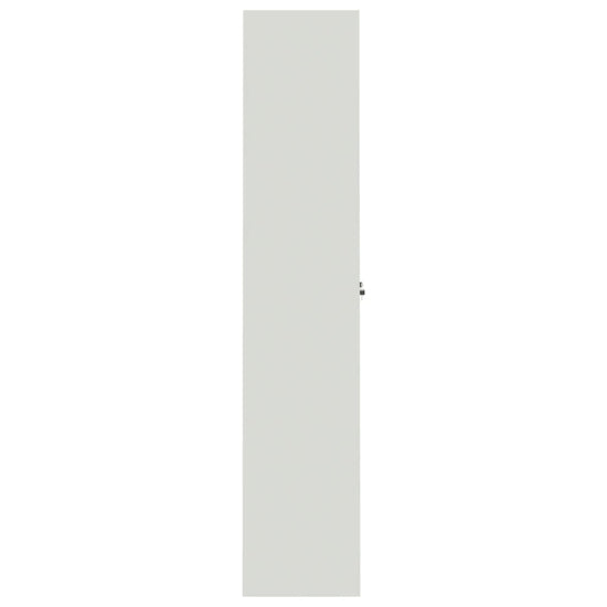 Archiefkast 105x40x180 cm staal lichtgrijs MeubelReus