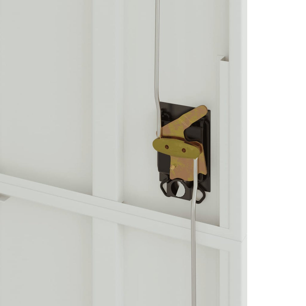 Archiefkast 105x40x180 cm staal lichtgrijs MeubelReus