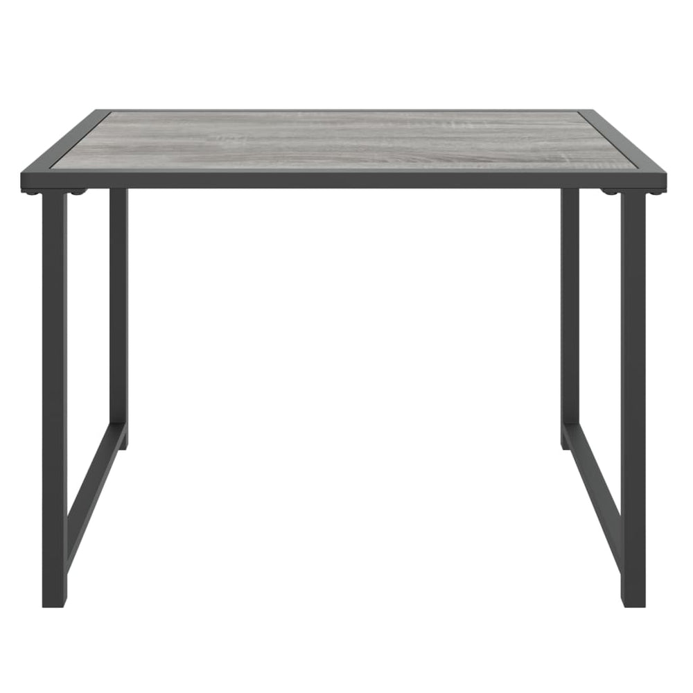 Tuintafel 55x40x37 cm staal antracietkleurig MeubelReus