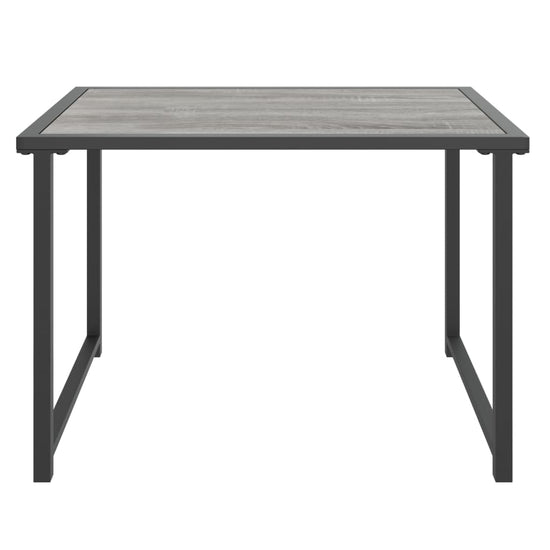 Tuintafel 55x40x37 cm staal antracietkleurig MeubelReus