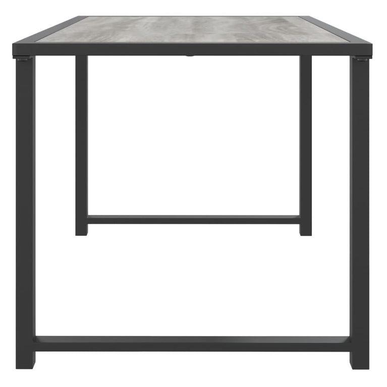 Tuintafel 55x40x37 cm staal antracietkleurig MeubelReus