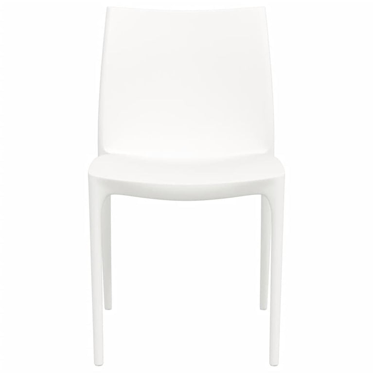 Tuinstoelen 2 st 50x46x80 cm polypropeen wit MeubelReus