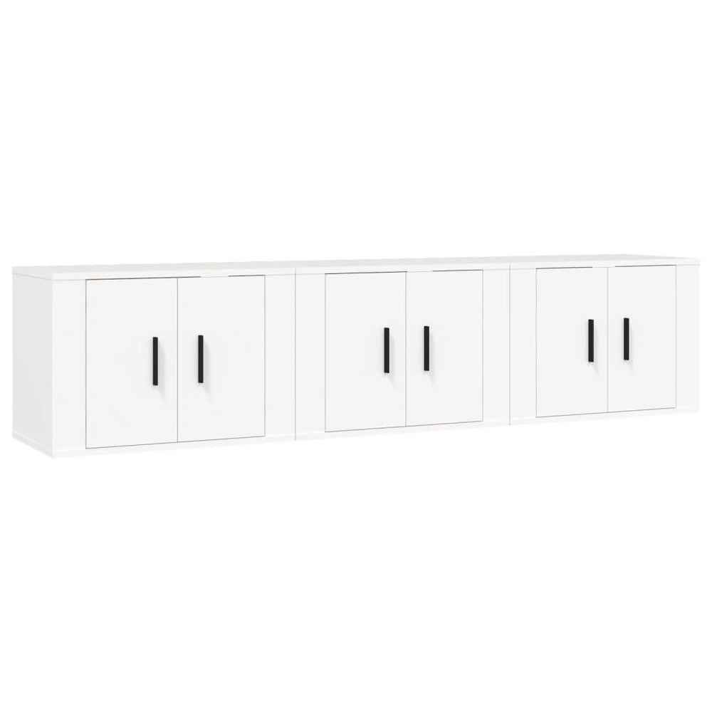 Tv-wandmeubels 3 st 57x34,5x40 cm wit MeubelReus