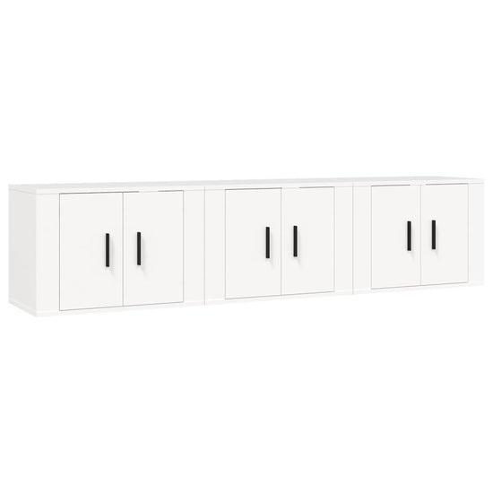Tv-wandmeubels 3 st 57x34,5x40 cm wit MeubelReus