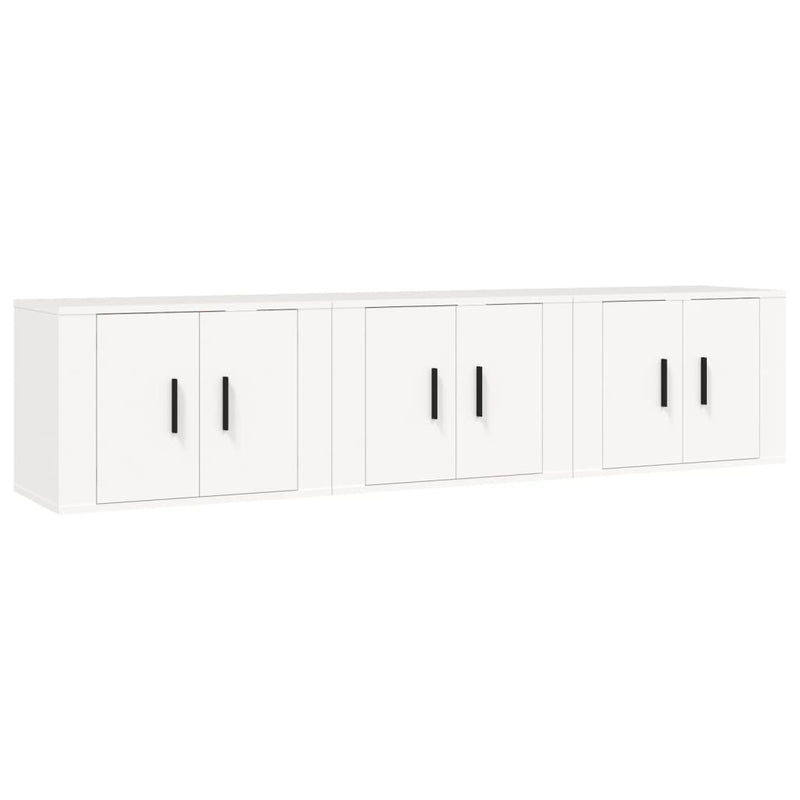 Tv-wandmeubels 3 st 57x34,5x40 cm wit MeubelReus