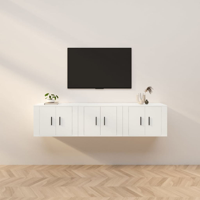 Tv-wandmeubels 3 st 57x34,5x40 cm wit MeubelReus