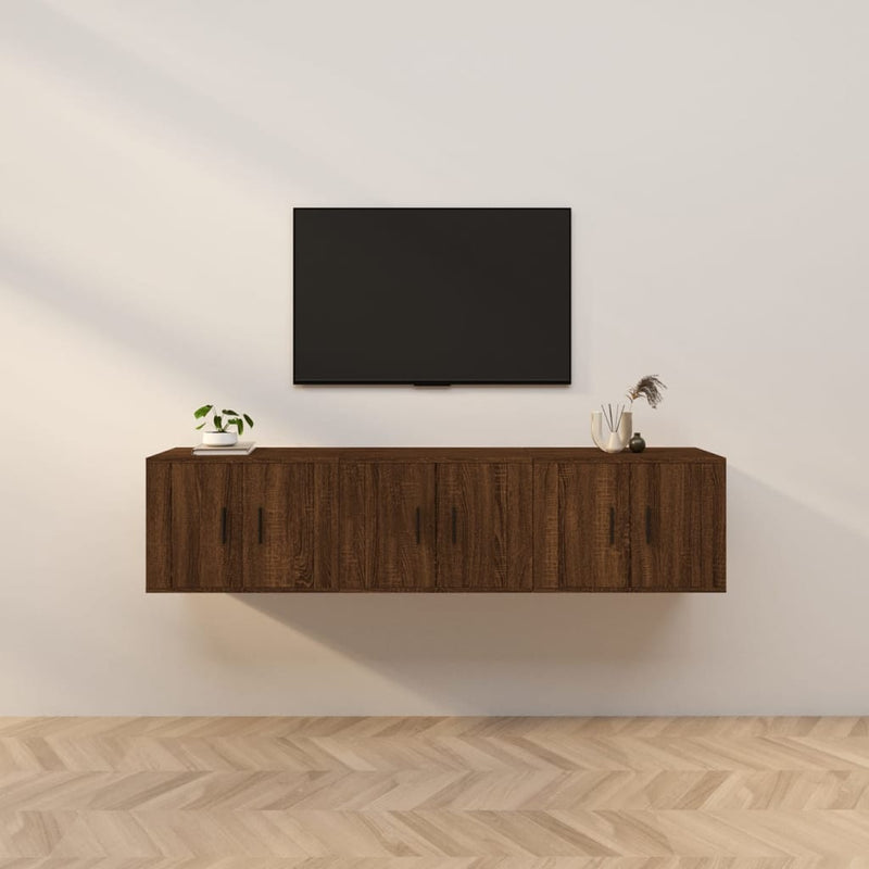 Tv-wandmeubels 3 st 57x34,5x40 cm bruin eikenkleur MeubelReus