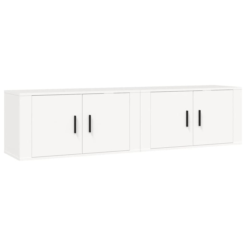 Tv-wandmeubels 2 st 80x34,5x40 cm wit MeubelReus
