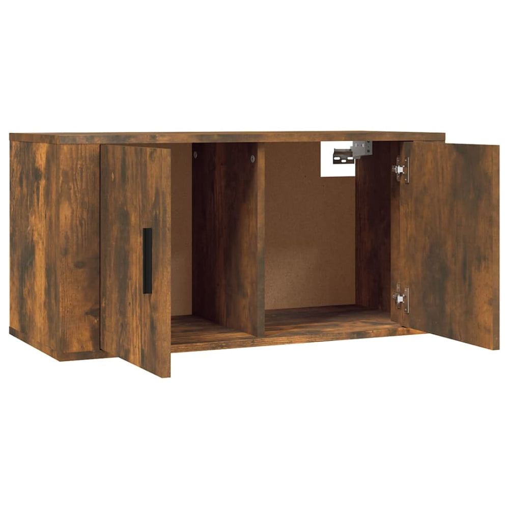 Tv-wandmeubels 3 st 80x34,5x40 cm gerookt eikenkleurig MeubelReus