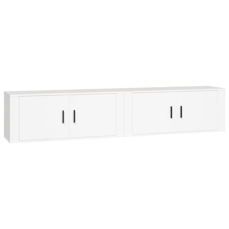 Tv-wandmeubels 2 st 100x34,5x40 cm wit MeubelReus