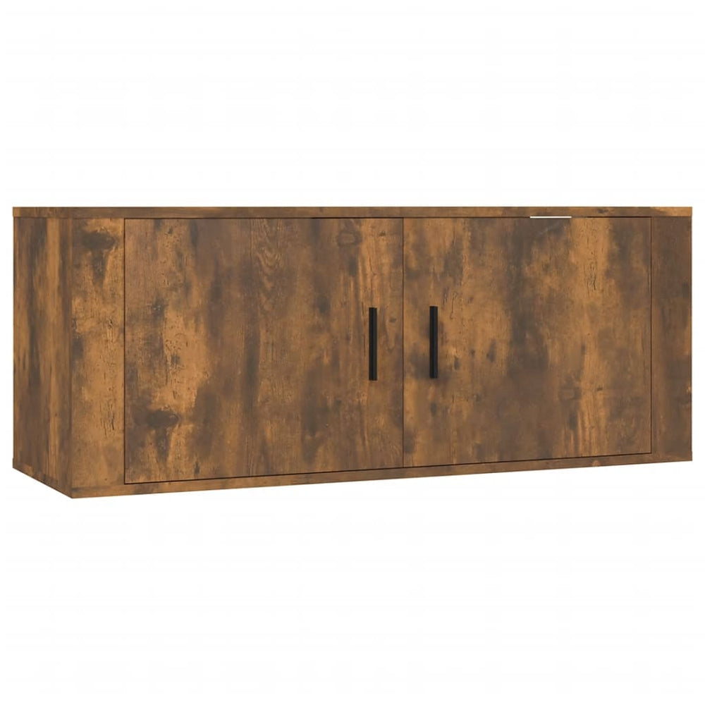 Tv-wandmeubels 3 st 100x34,5x40 cm gerookt eikenkleurig MeubelReus