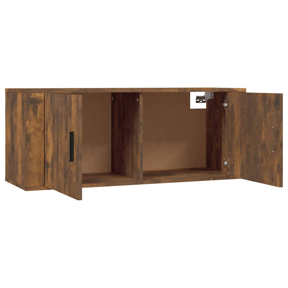 Tv-wandmeubels 3 st 100x34,5x40 cm gerookt eikenkleurig MeubelReus