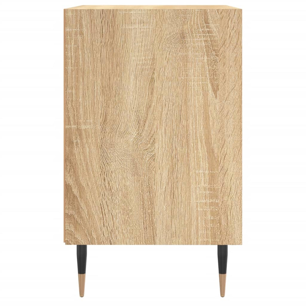 Nachtkastjes 2 st 40x30x50 cm bewerkt hout sonoma eikenkleurig MeubelReus