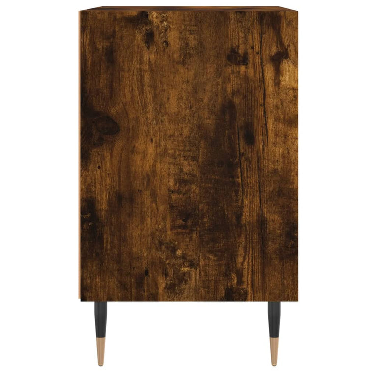 Nachtkastjes 2 st 40x30x50 cm bewerkt hout gerookt eikenkleurig MeubelReus