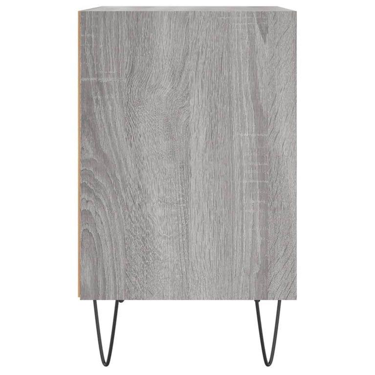 Nachtkastjes 2 st 40x30x50 cm bewerkt hout grijs sonoma eiken MeubelReus