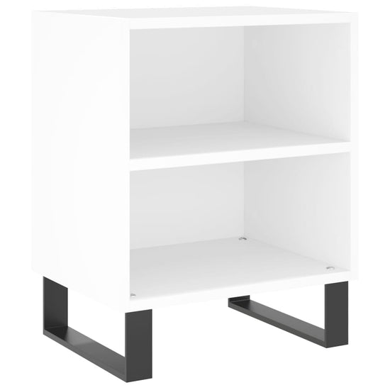 Nachtkastjes 2 st 40x30x50 cm bewerkt hout wit MeubelReus