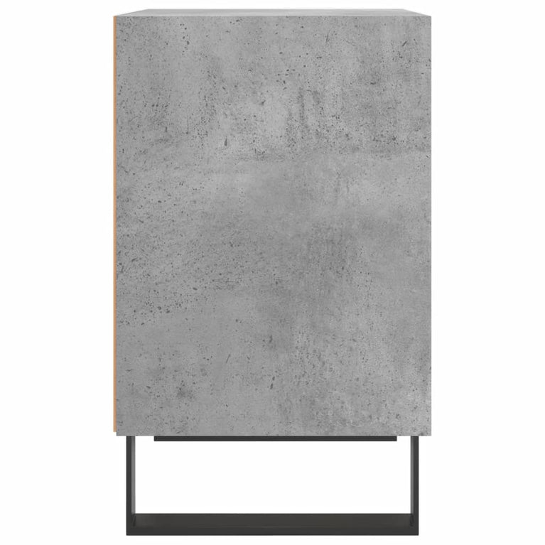 Nachtkastjes 2 st 40x30x50 cm bewerkt hout betongrijs MeubelReus