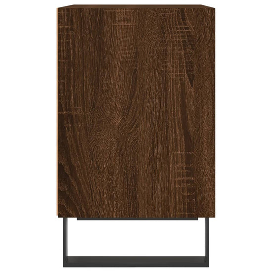Nachtkastjes 2 st 40x30x50 cm bewerkt hout bruin eikenkleur MeubelReus