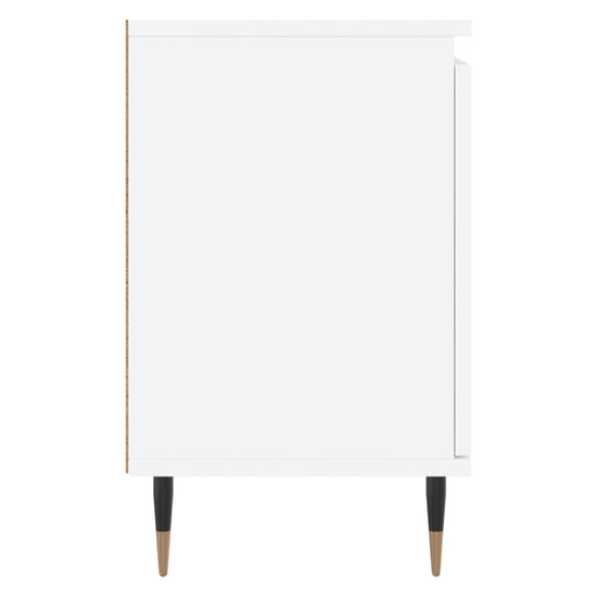 Nachtkastjes 2 st 40x30x50 cm bewerkt hout wit MeubelReus