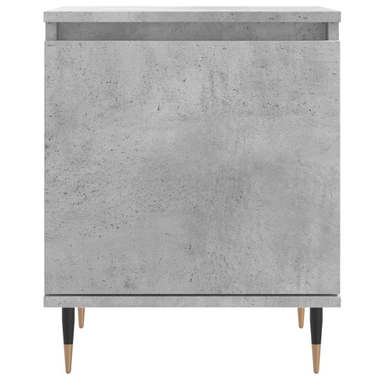 Nachtkastjes 2 st 40x30x50 cm bewerkt hout betongrijs MeubelReus