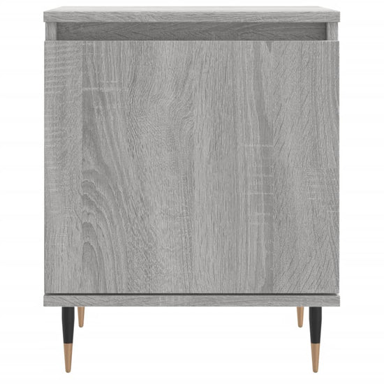Nachtkastjes 2 st 40x30x50 cm bewerkt hout grijs sonoma eiken MeubelReus