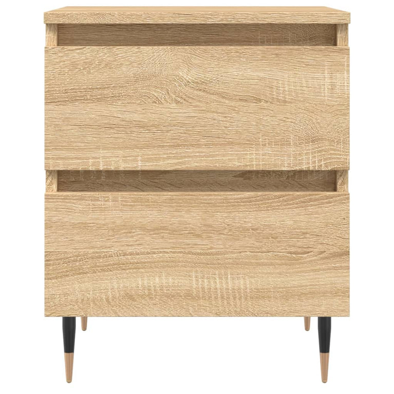 Nachtkastjes 2 st 40x35x50 cm sonoma eikenkleurig MeubelReus