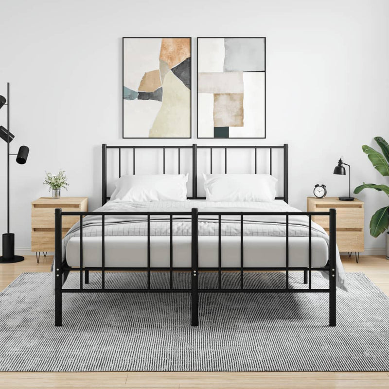 Nachtkastjes 2 st 40x35x50 cm sonoma eikenkleurig MeubelReus