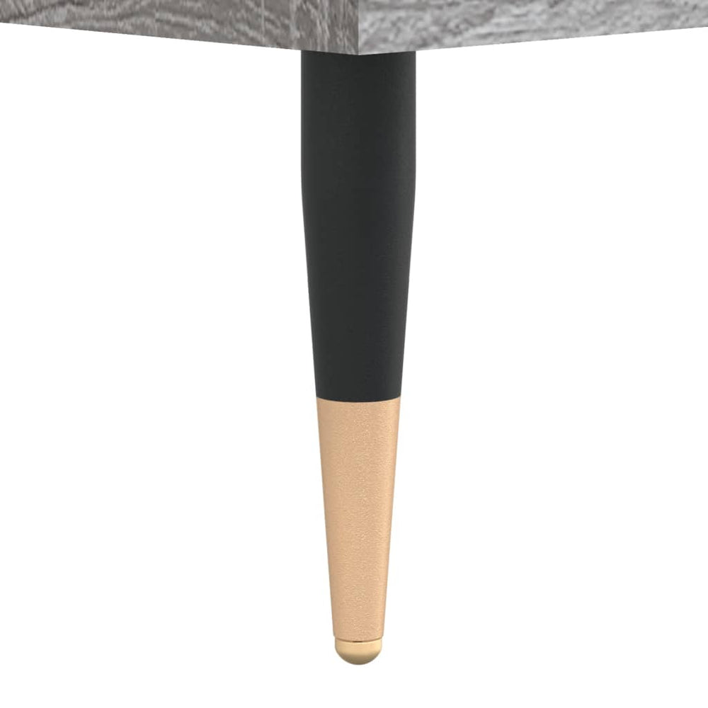 Nachtkastjes 2 st 40x35x69 cm bewerkt hout grijs sonoma eiken MeubelReus