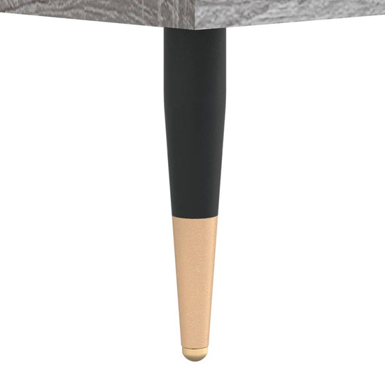 Nachtkastjes 2 st 40x35x69 cm bewerkt hout grijs sonoma eiken MeubelReus