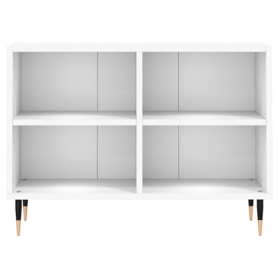 Tv-meubel 69,5x30x50 cm bewerkt hout wit MeubelReus