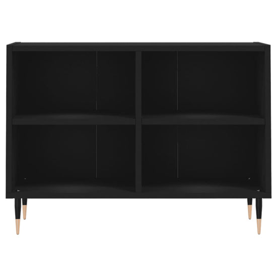 Tv-meubel 69,5x30x50 cm bewerkt hout zwart MeubelReus