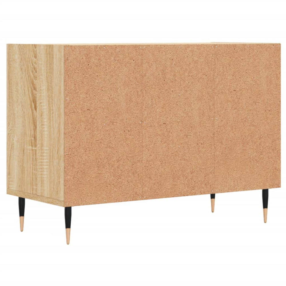 Tv-meubel 69,5x30x50 cm bewerkt hout sonoma eikenkleurig MeubelReus