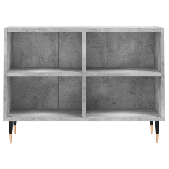 Tv-meubel 69,5x30x50 cm bewerkt hout betongrijs MeubelReus
