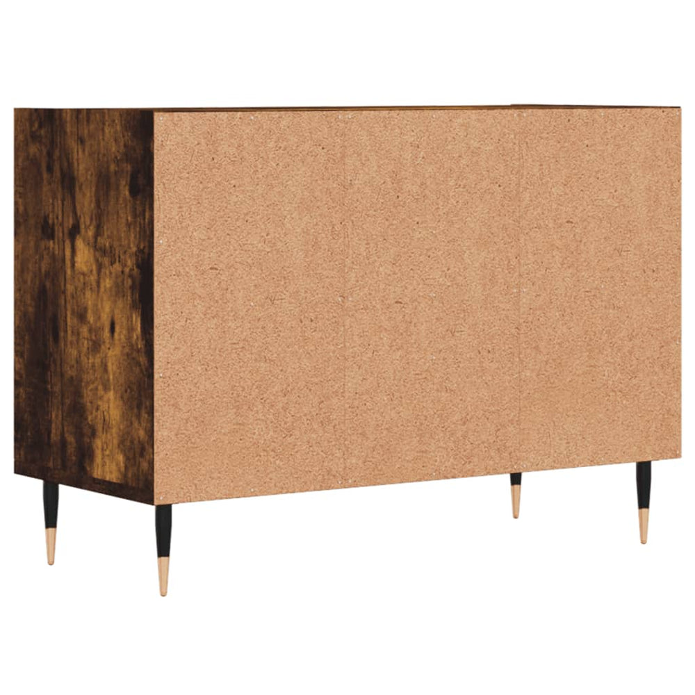 Tv-meubel 69,5x30x50 cm bewerkt hout gerookt eikenkleurig MeubelReus