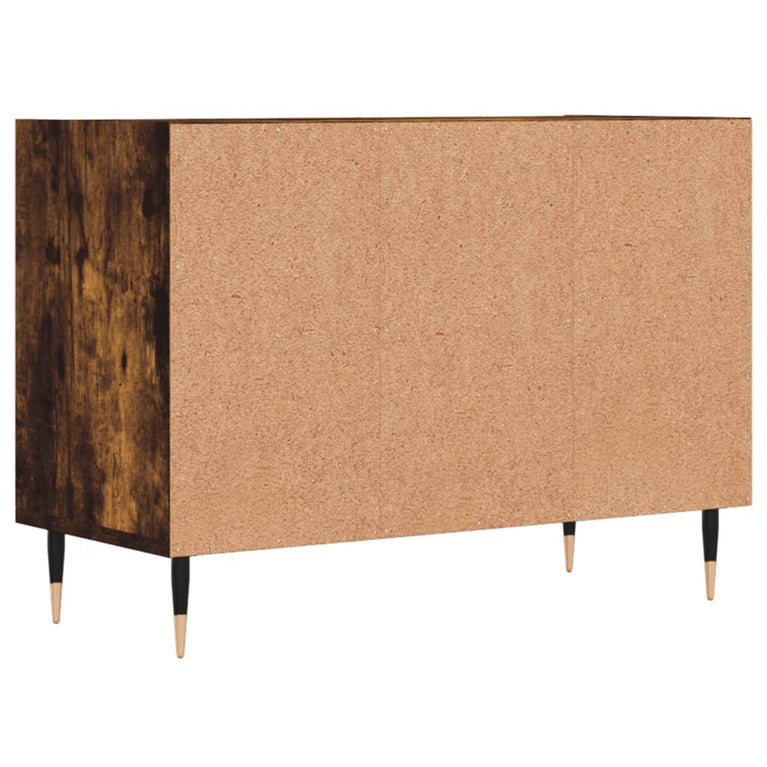 Tv-meubel 69,5x30x50 cm bewerkt hout gerookt eikenkleurig MeubelReus