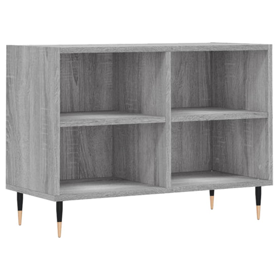 Tv-meubel 69,5x30x50 cm bewerkt hout grijs sonoma eikenkleurig MeubelReus