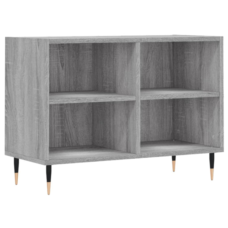 Tv-meubel 69,5x30x50 cm bewerkt hout grijs sonoma eikenkleurig MeubelReus