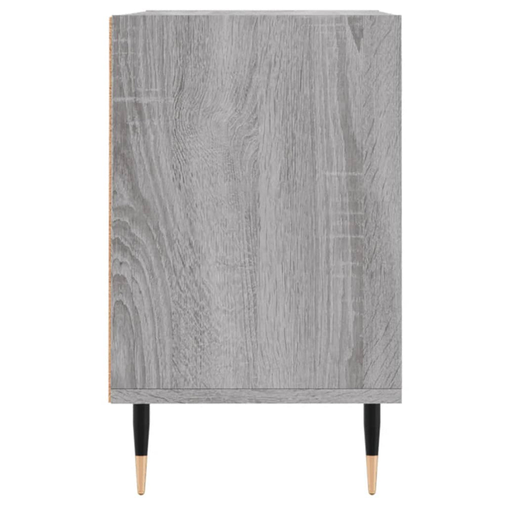 Tv-meubel 69,5x30x50 cm bewerkt hout grijs sonoma eikenkleurig MeubelReus