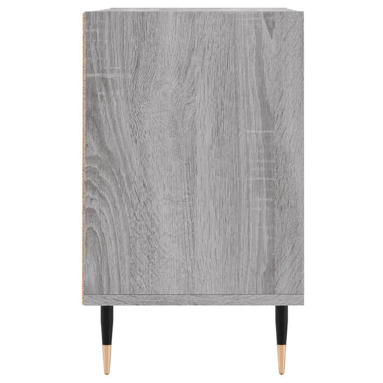 Tv-meubel 69,5x30x50 cm bewerkt hout grijs sonoma eikenkleurig MeubelReus