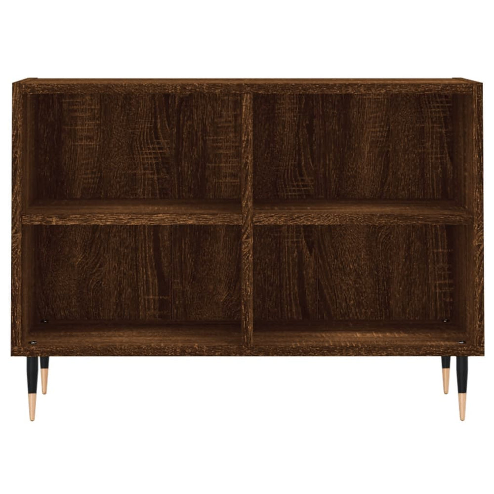 Tv-meubel 69,5x30x50 cm bewerkt hout bruin eikenkleur MeubelReus