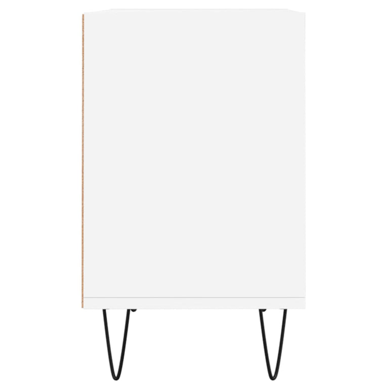 Tv-meubel 69,5x30x50 cm bewerkt hout wit MeubelReus
