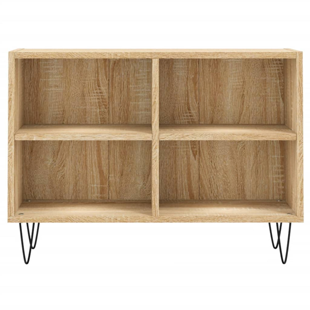 Tv-meubel 69,5x30x50 cm bewerkt hout sonoma eikenkleurig MeubelReus