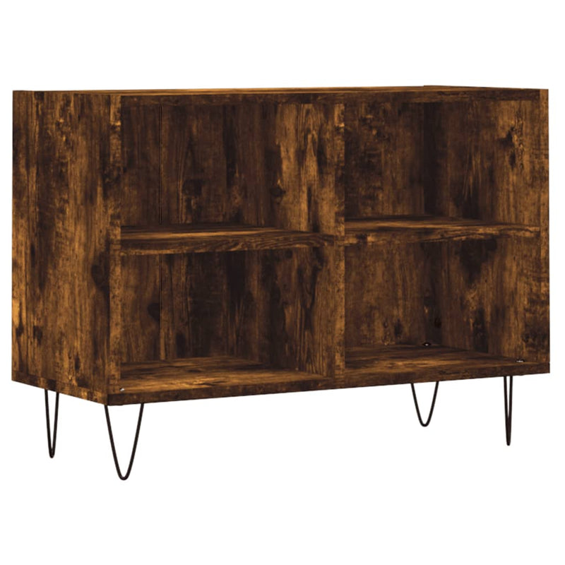 Tv-meubel 69,5x30x50 cm bewerkt hout gerookt eikenkleurig MeubelReus